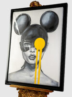 Pintura pop art mujer
