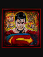 Pintura de superman