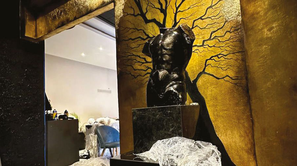 Arte personalizado en pintura y escultura