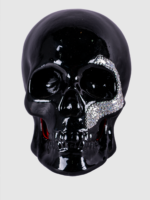 Escultura de cráneo  "CICATRIZ PLATEADA"