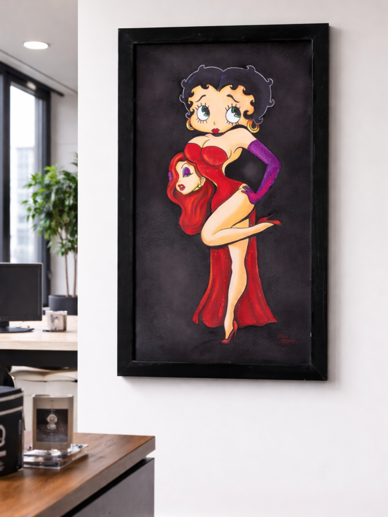 Pintura Betty Boop