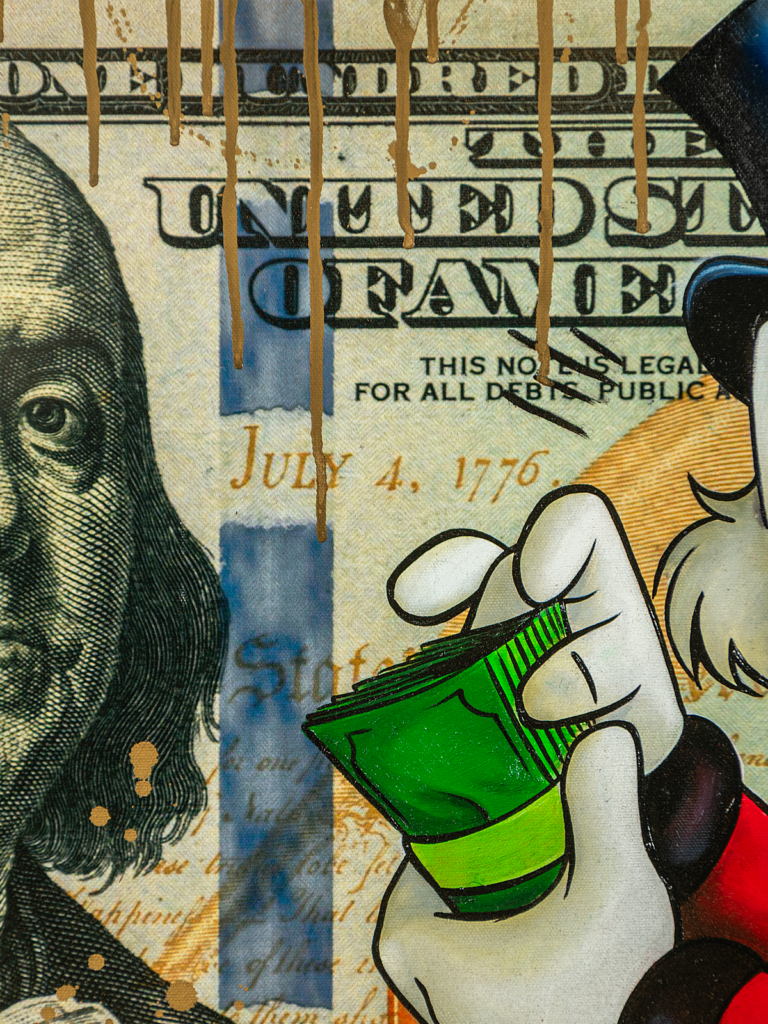 Pintura de ricomacpato y dollar