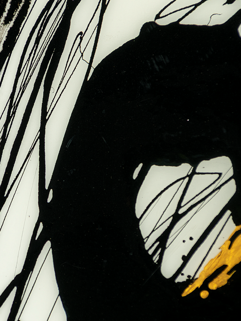 Pintura abstracta doble