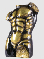 Escultura de torso oro