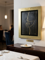 pintura abstracta mujer