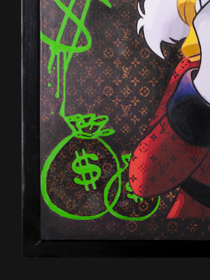 pintura pato rico Pop art