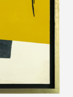 Pintura abstracta amarilla
