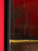 Pintura abstracta roja