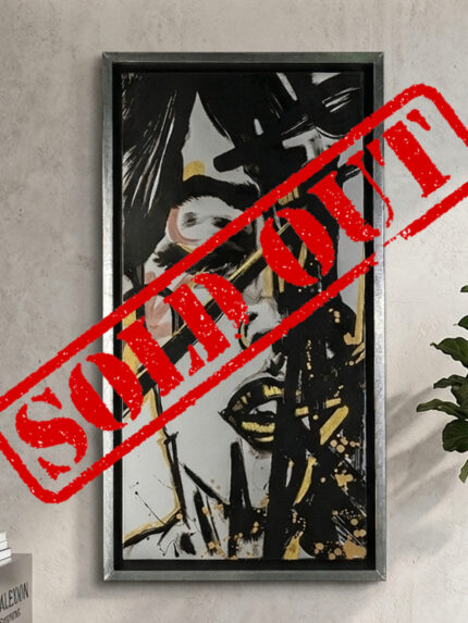 Pintura street art mujer