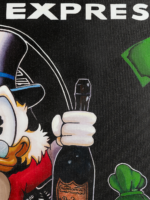 cuadro pato rico dollar ambiente